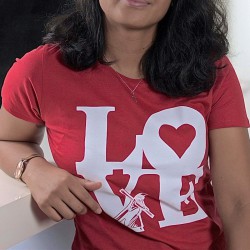 T-shirt femme LOVE